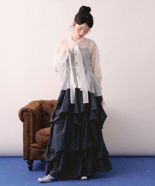 タックボリュームスカート TUCK VOLUME SKIRT MADISONBLUE(マディソンブルー)｜TUCK VOLUME SKIRT タックボリューム