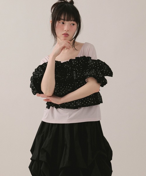 タックボリュームスカート TUCK VOLUME SKIRT MADISONBLUE(マディソンブルー)｜TUCK VOLUME SKIRT タックボリューム