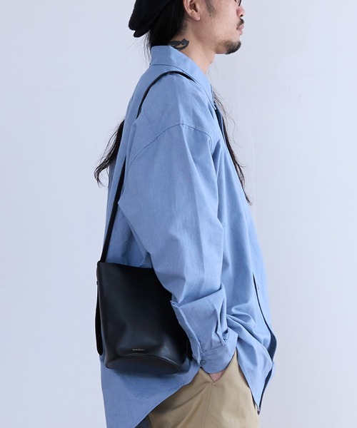 MARINI ハンドバッグ MADULI（マドゥリ） ショルダーバッグ レザーバケツ型2WAYバッグ(23582