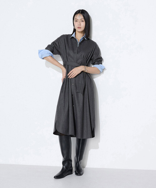 K.T KIYOKO TAKASE（K.T キヨコ タカセ） ワンピース ストレッチウール