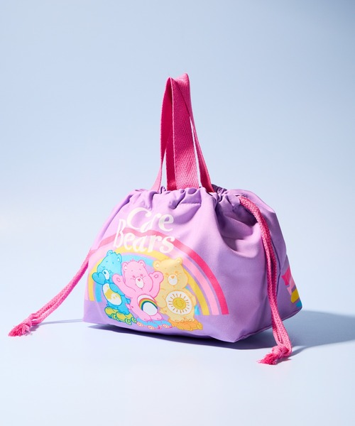 THE BAREFOOT 弁当箱 「 care bears / ケアベア 」スケート ランチ巾着