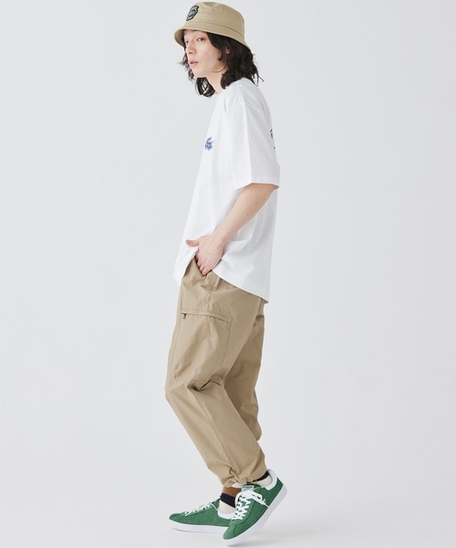 「LACOSTE」 半袖Tシャツ 3 ダークグリーン メンズ_画像3