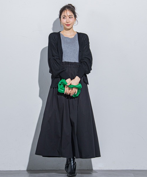 「VICKY」 カーディガン M レッド レディース_画像9