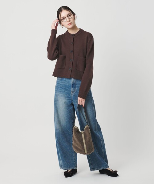 BEAUTY＆YOUTH UNITED ARROWS カーディガン ウール ポケット