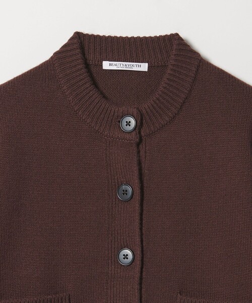 BEAUTY＆YOUTH UNITED ARROWS カーディガン ウール ポケット