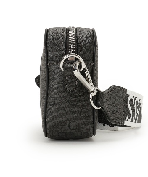 【ダークグレー(COA)】GUESS ショルダーバッグ (W)FLEURA Bxd Mini Camera Xbody GUESS｜GUESS ショルダーバッグ (W)FLEURA Bxd Mini Camera Xbody