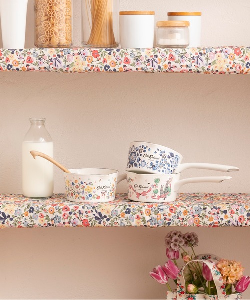 Cath Kidston（キャス・キッドソン） 鍋 ホーローミルクパン