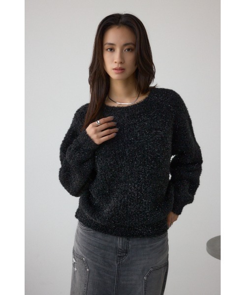 AZUL BY MOUSSY（アズールバイマウジー） ニット セーター ラメ
