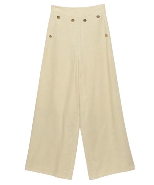 「anuans」 パンツ SMALL ベージュ レディースの画像