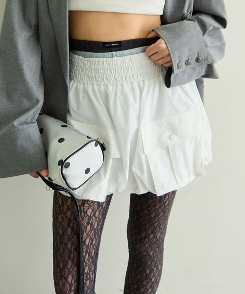 MAISON SPECIAL（メゾンスペシャル） スカート Military Balloon Skirt