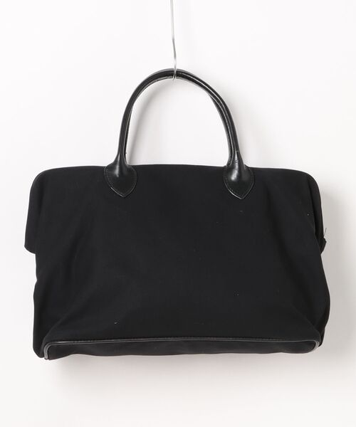 ボストンバッグ LLOYD FOOTWEAR LLC/C40 (17” Gladstone Bag) Black ”Canvas Cotton  Brの画像