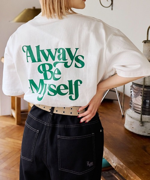「PBLIM」 半袖Tシャツ MEDIUM オフホワイト レディース_画像3