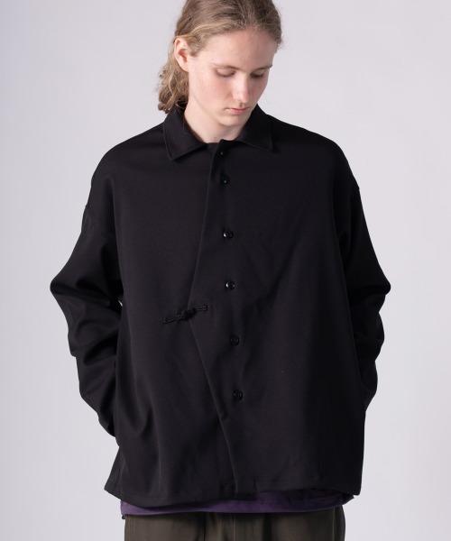 rehacer（レアセル） シャツ : Asymmetry Loop Cord Shirt