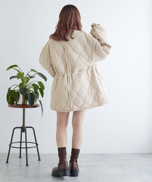 「w closet」 コート FREE キナリ レディース_画像4