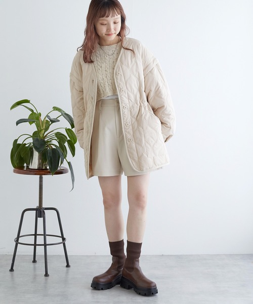 「w closet」 コート FREE キナリ レディース_画像6