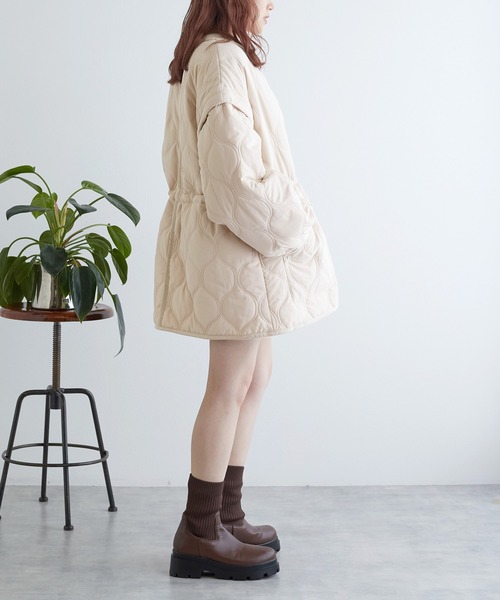 「w closet」 コート FREE キナリ レディース_画像8