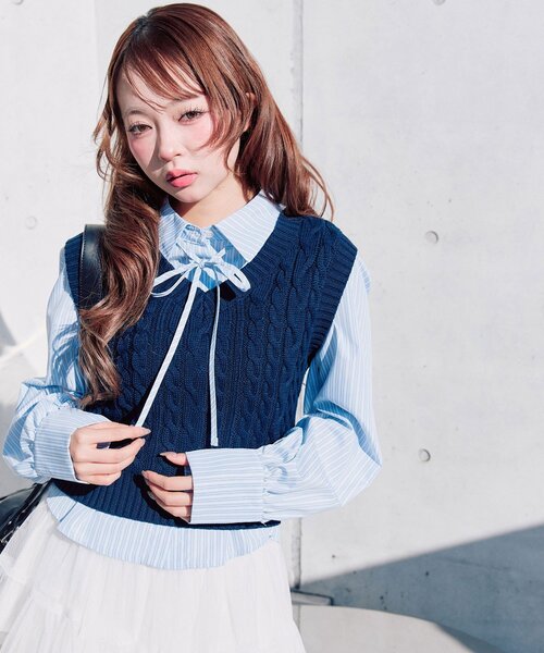 OLIVE des OLIVE（オリーブデオリーブ） ブラウス シャツ 「WEB限定