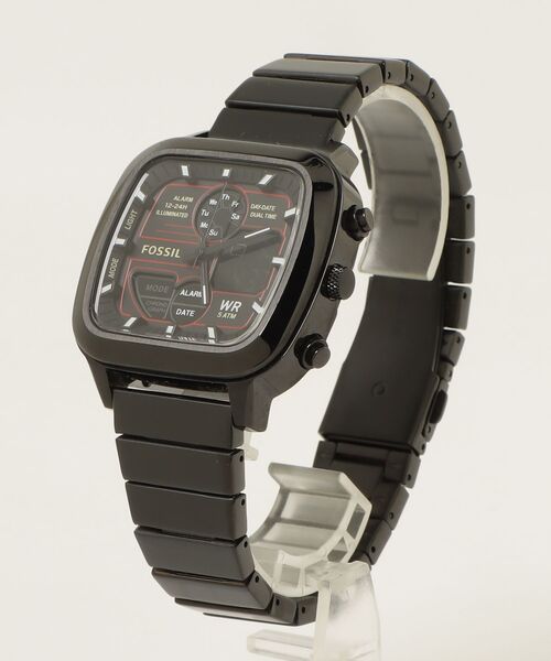FOSSIL（フォッシル） デジタル腕時計 FREE ブラック メンズ