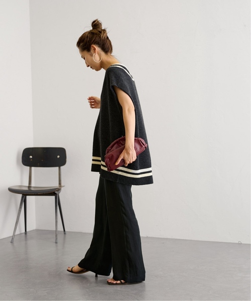 FRAMeWORK（フレームワーク） ニットベスト - グレー レディース