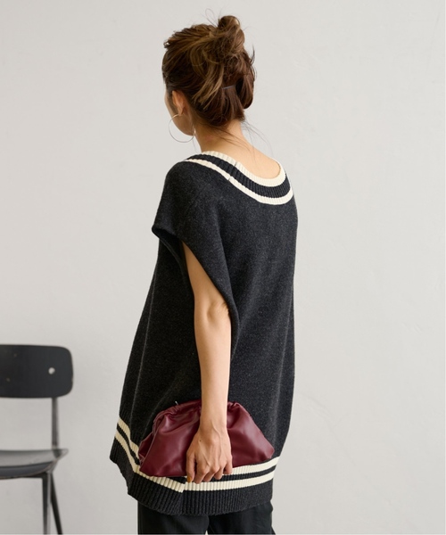 FRAMeWORK（フレームワーク） ニットベスト - グレー レディース