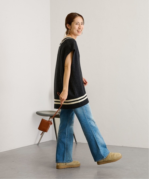 FRAMeWORK（フレームワーク） ニットベスト - グレー レディース