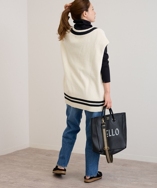 FRAMeWORK（フレームワーク） ニットベスト - グレー レディース