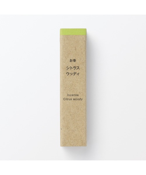 無印良品（MUJI） ルームフレグランス お香 シトラスウッディ 12本入