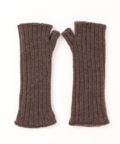 「William Brunton Hand Knits」 手袋 ONE SIZE ライトグレー レディース_画像9