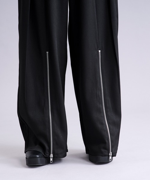 Ellno Loset（エルノロゼット） スラックス フロントジップタック