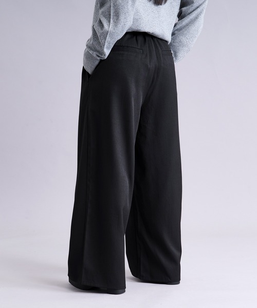 Ellno Loset（エルノロゼット） スラックス フロントジップタック