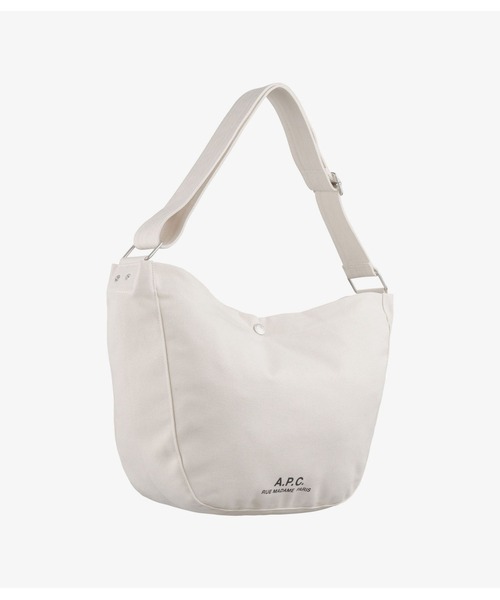 A.P.C. BESACE JOURNAL ショルダーバッグ 斜め掛け可能 美品 A.P.C.（アーペーセー） ショルダーストラップ ショルダーバッグ