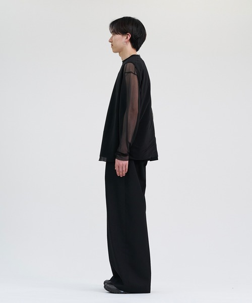 「LAPIIS」 長袖Tシャツ FREE ブラック メンズ_画像7