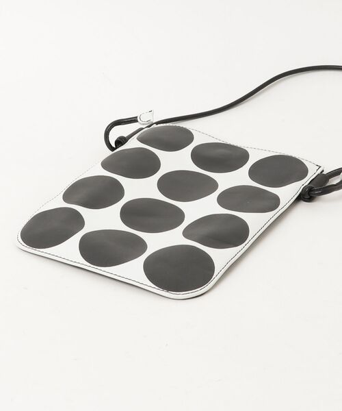 「Kawa-Kawa」 ドット柄ショルダーバッグ - ホワイト レディース_画像3