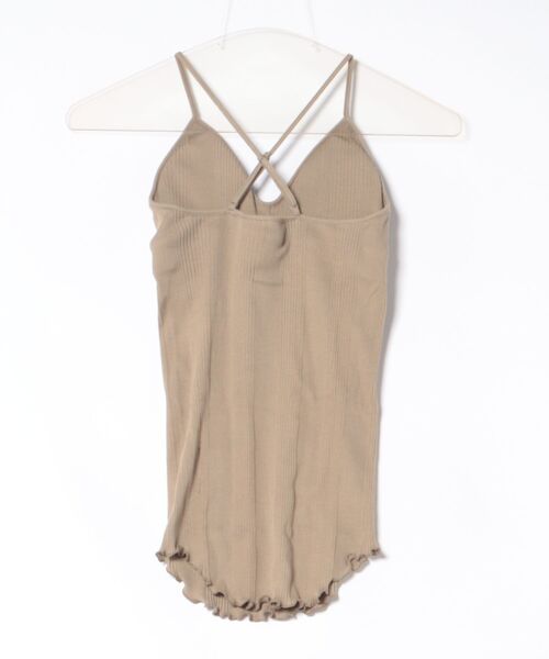 PEPEさま！ HAKUJI ハクジ　キャミソール　シルクコットン　新品タグ付 HAKUJI（ハクジ） キャミソール HAKUJI Random rib bra camisole