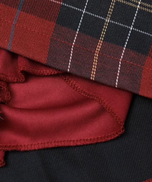 「LA POMME petit」 ミニスカート LARGE レッド レディース_画像3