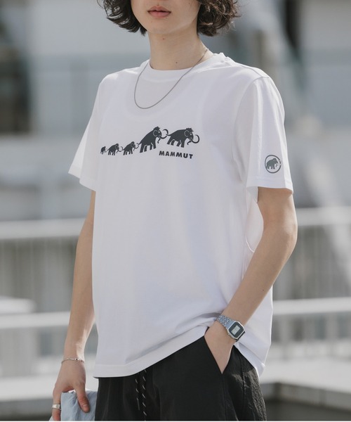 MAMMUT（マムート） tシャツ ロゴプリント クルーネックTシャツ 2026年