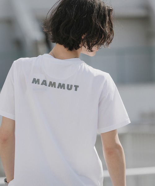 MAMMUT（マムート） tシャツ ロゴプリント クルーネックTシャツ 秋 秋