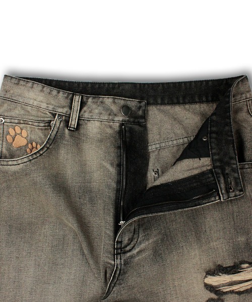 「GALFY」 デニムパンツ X-LARGE インディゴブルー メンズ_画像3