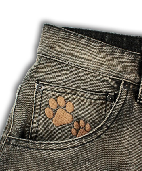 「GALFY」 デニムパンツ X-LARGE インディゴブルー メンズ_画像5