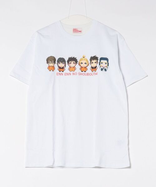 minius tシャツ TVアニメ「炎炎ノ消防隊 参ノ章」 ピクセルキャラT