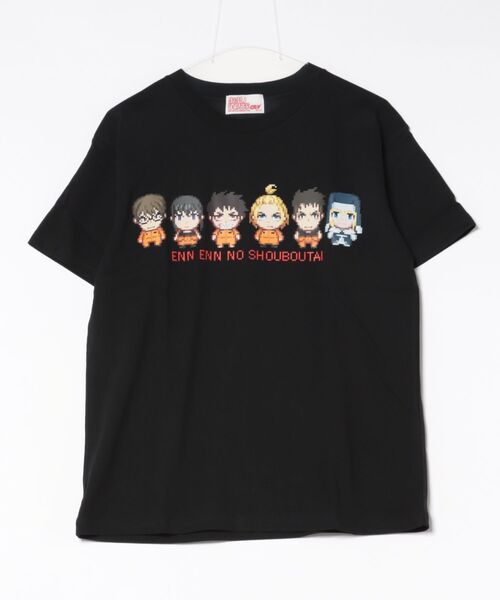 minius tシャツ TVアニメ「炎炎ノ消防隊 参ノ章」 ピクセルキャラT