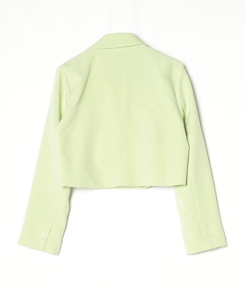 「EGOIST」 テーラードジャケット FREE ライム レディース_画像2