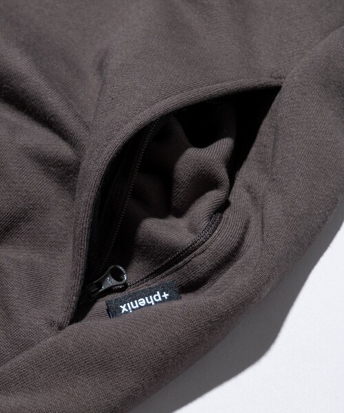 「+phenix」 スウェットカットソー MEDIUM オリーブ メンズ_画像8