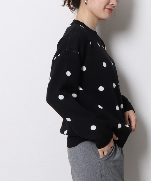 「Re.Verofonna」 長袖ニット MEDIUM ブラック レディース_画像5