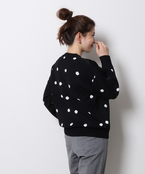 「Re.Verofonna」 長袖ニット MEDIUM ブラック レディース_画像6