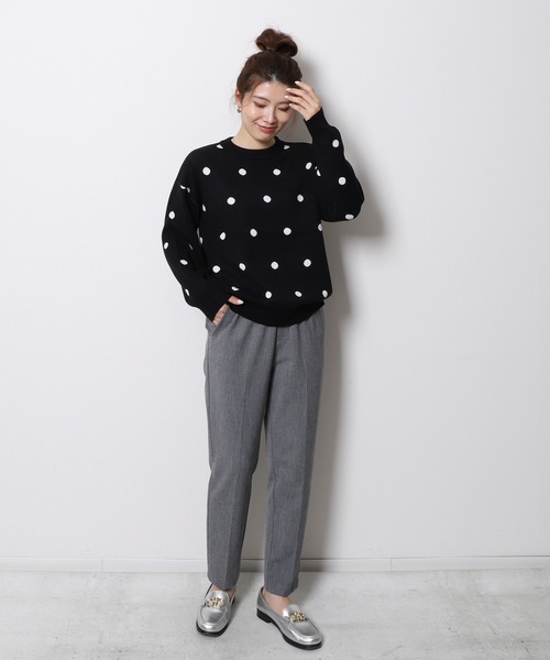 「Re.Verofonna」 長袖ニット MEDIUM ブラック レディース_画像7