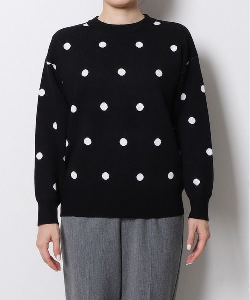 「Re.Verofonna」 長袖ニット MEDIUM ブラック レディース_画像8