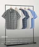 シャツ 半袖 「接触冷感/イージーケア/吸水速...の詳細画像1