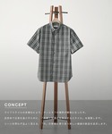 シャツ 半袖 「接触冷感/イージーケア/吸水速...の詳細画像3