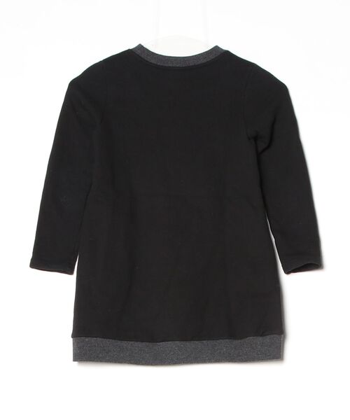 「Rora」 「KIDS」長袖ワンピース 130cm ブラック キッズ_画像2